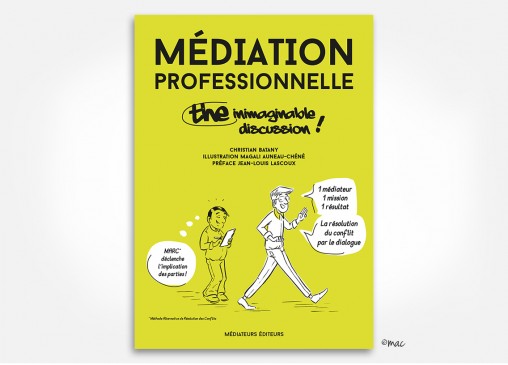 brochure médiation professionnelle illustrations éditions magaliac